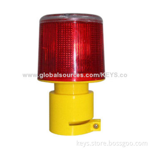 LED solar warning strobe lights for cart traffic and road safety